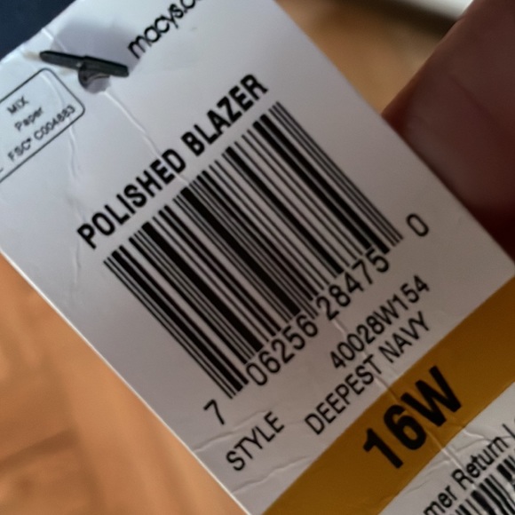 NWT Charter Club Blazer - Picture 7 of 8